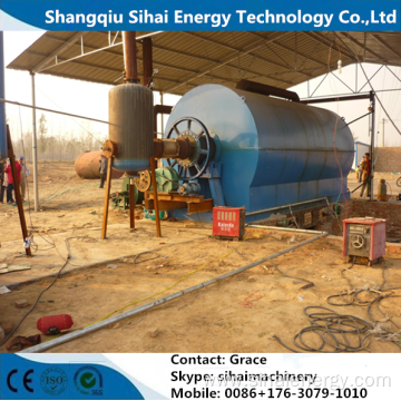 Easy Assembly Waste Tire To Oil Plant